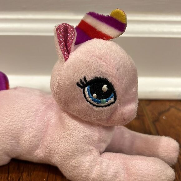 Greenbrier International My Little Pony Pink 8” Plush Stuffed Animal - Picture 2 of 11